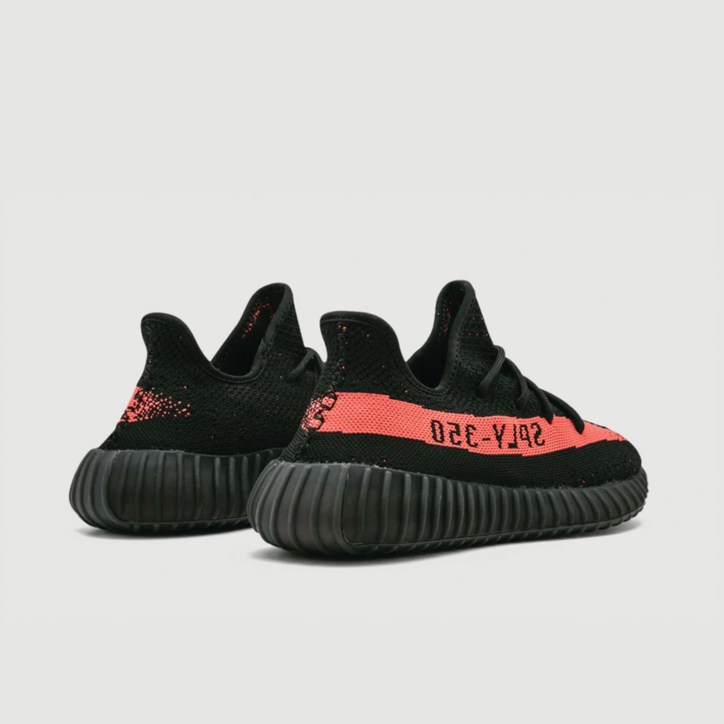 Adidas Yeezy Boost 350 v2 Core Black Red Stripe