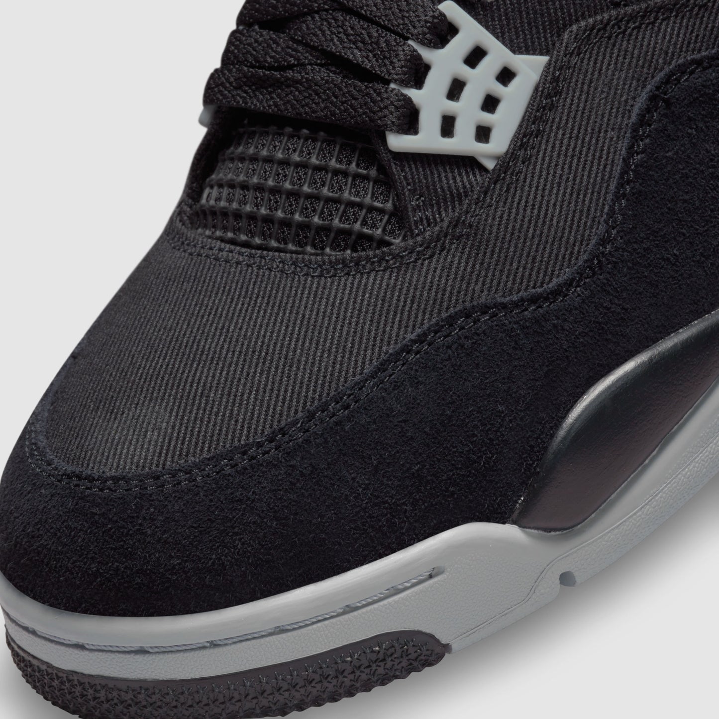 Air Jordan 4 Retro Black Canvas