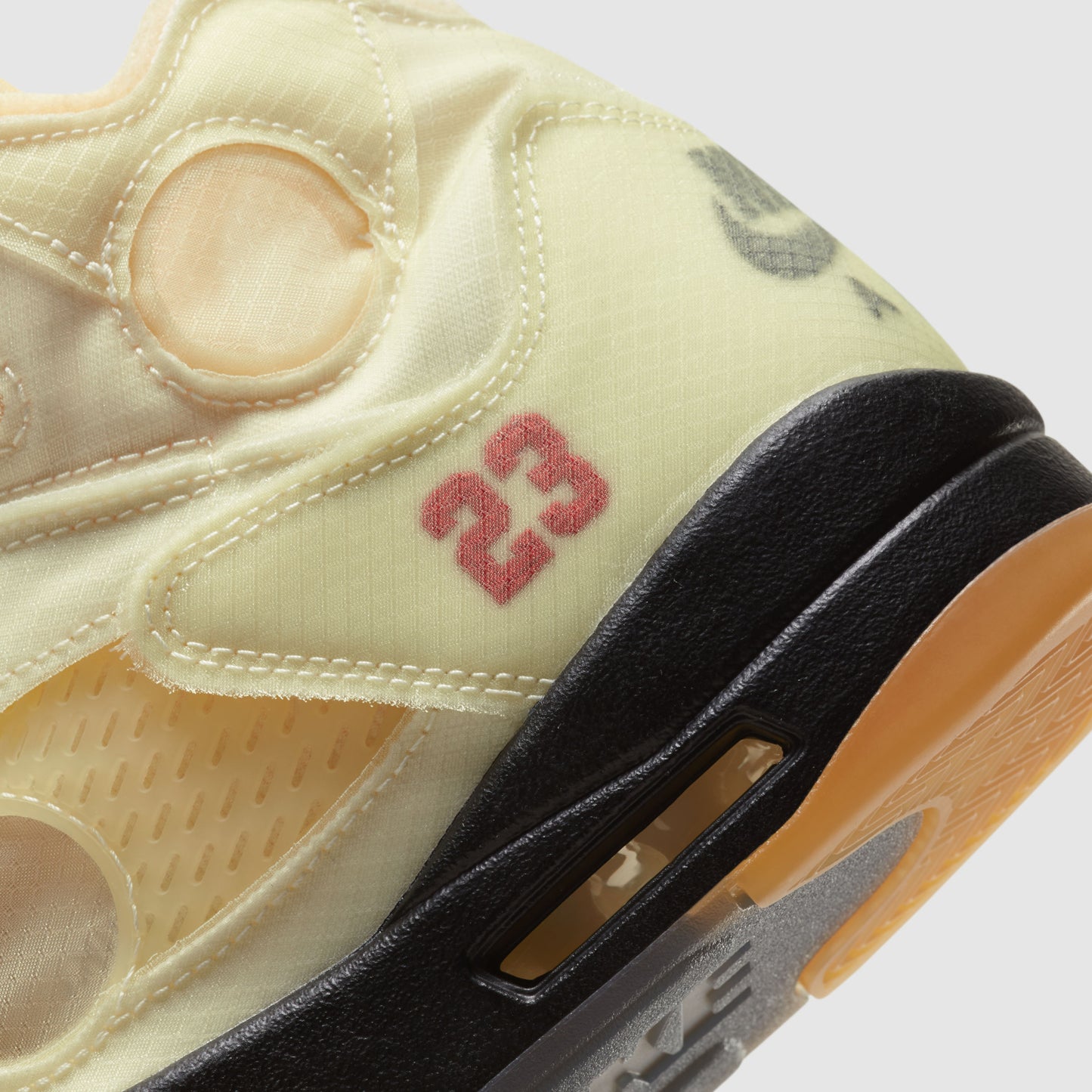 Air Jordan 5 Retro x Off-White Sail
