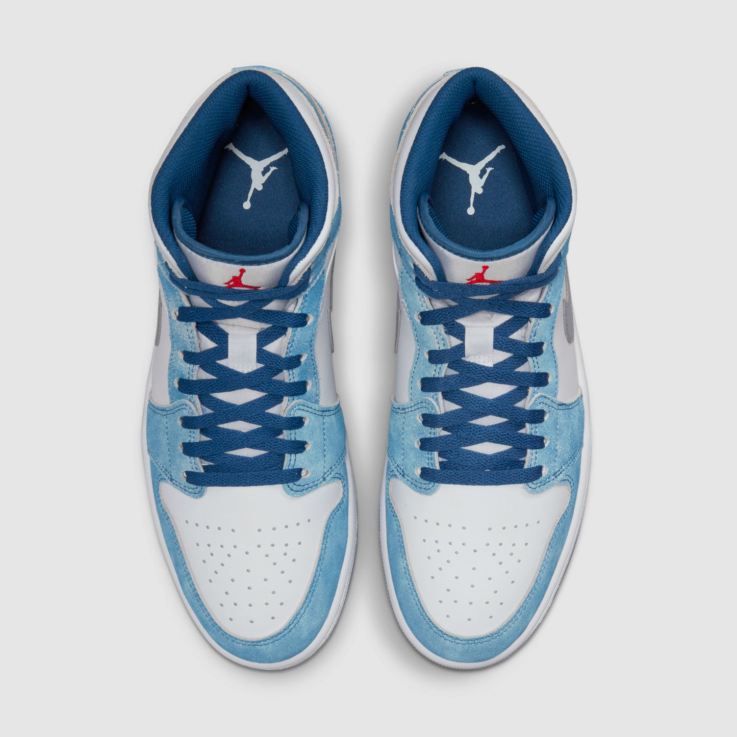 Air Jordan 1 Mid Light Blue Steel