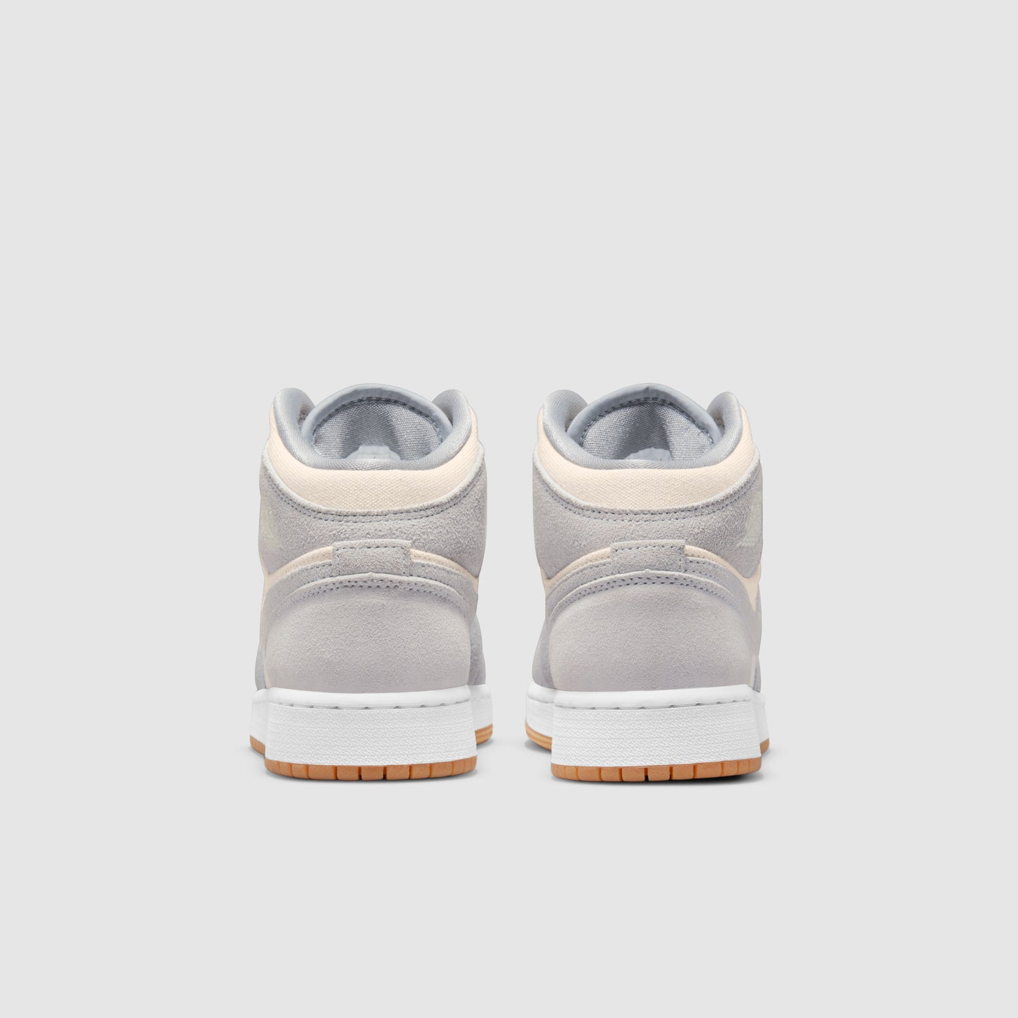 Air Jordan 1 Mid Coconut Milk Particle Grey (GS)
