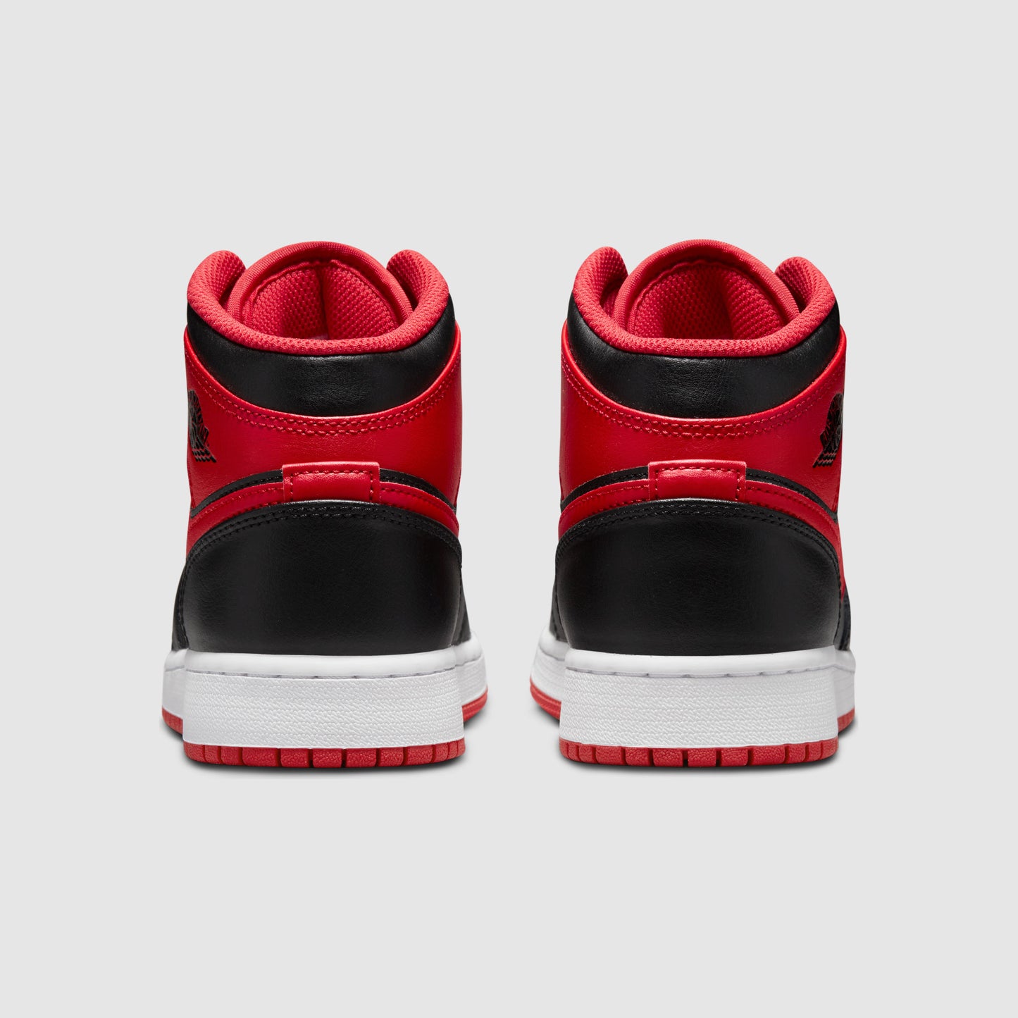 Air Jordan 1 Mid Fire Red (GS)