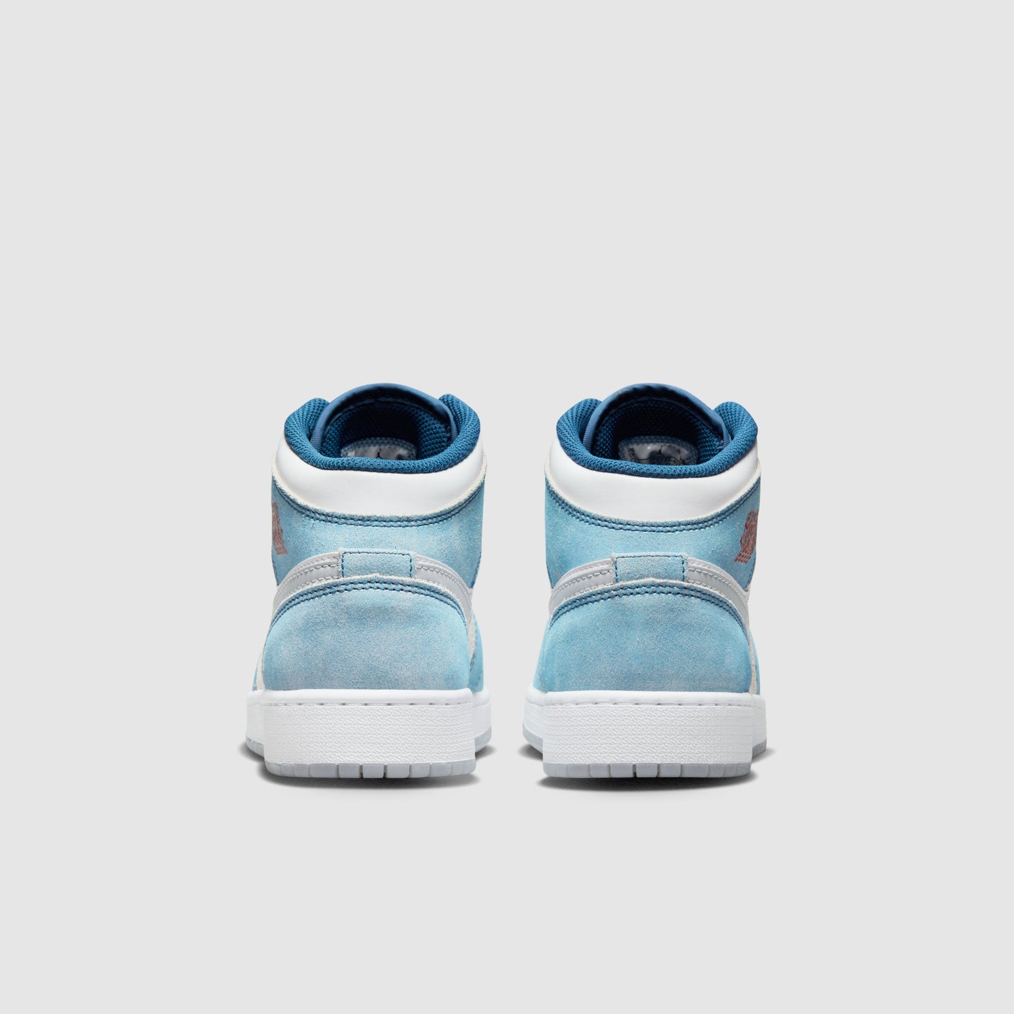 Air Jordan 1 Mid Light Blue Steel (GS)