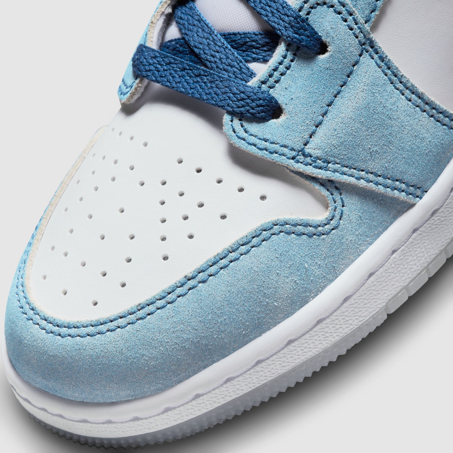 Air Jordan 1 Mid Light Blue Steel (GS)