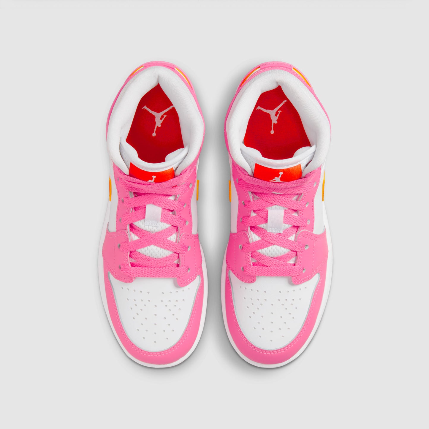 Air Jordan 1 Mid Pinksicle Orange (GS)