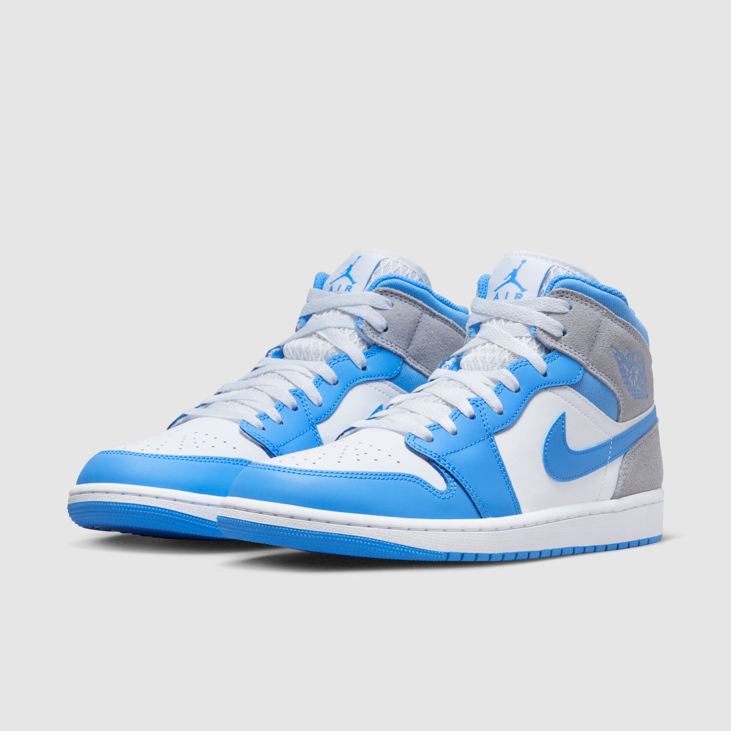 Air Jordan 1 Mid University Blue Grey
