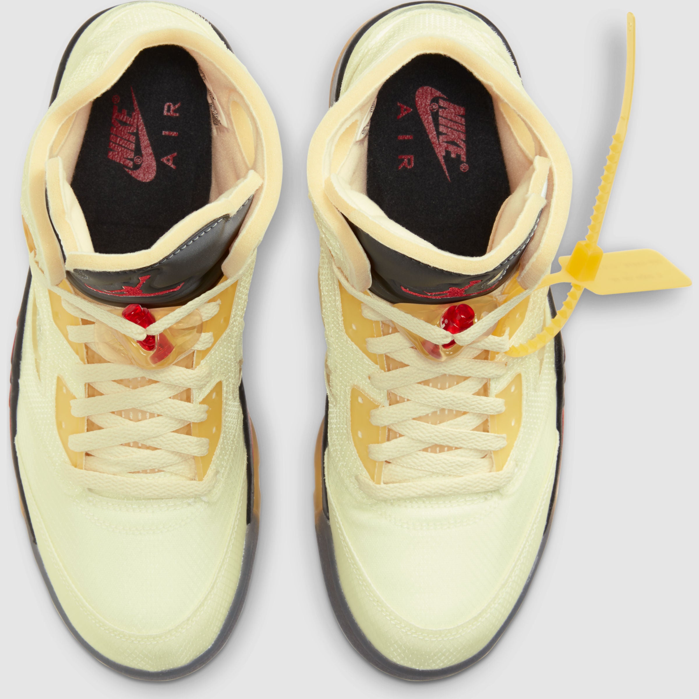 Air jordan best sale v off white