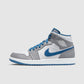 Air Jordan 1 Mid True Blue