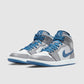 Air Jordan 1 Mid True Blue